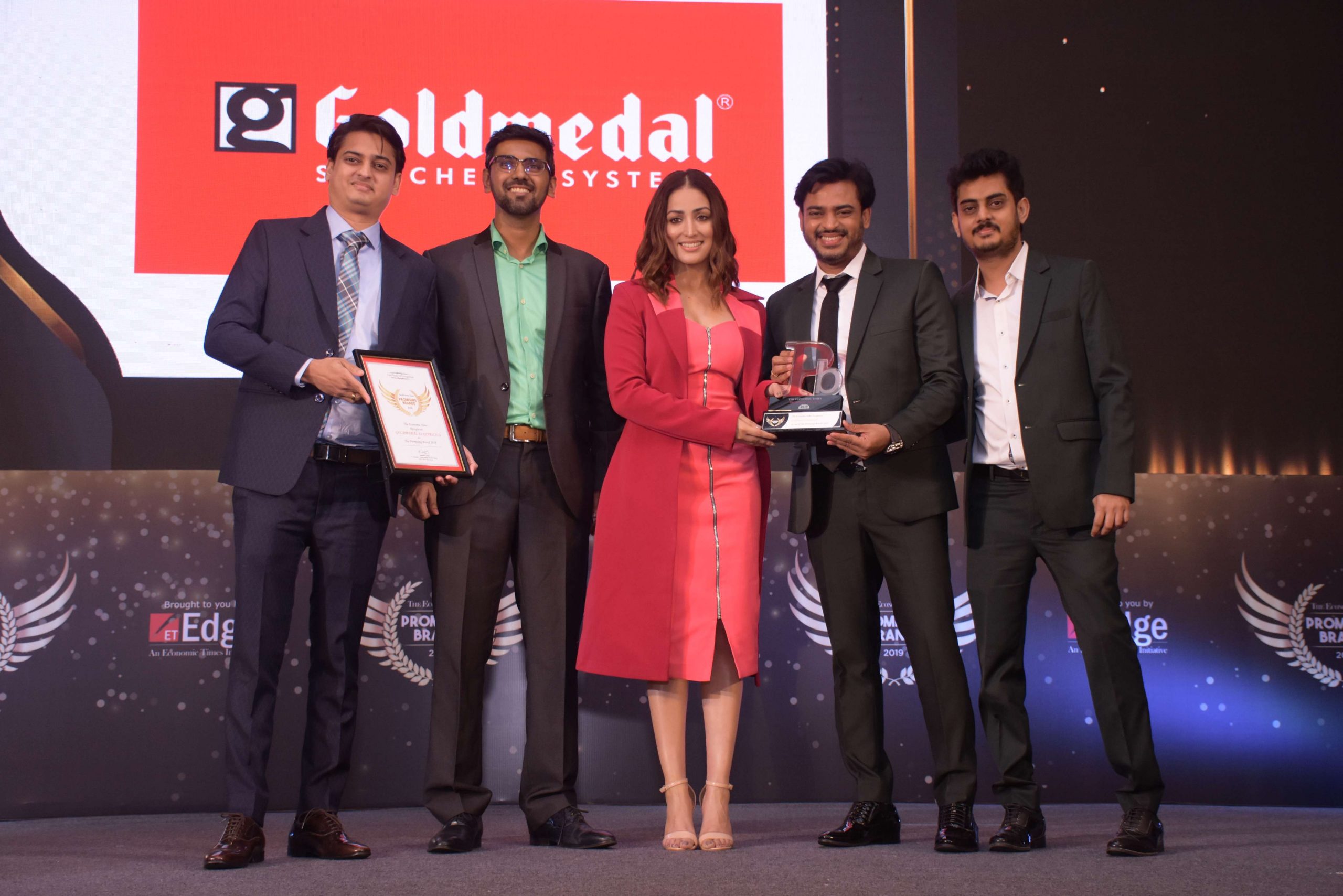 Economic Times Honors Goldmedal Electricals As Most Promising Brand of 2019